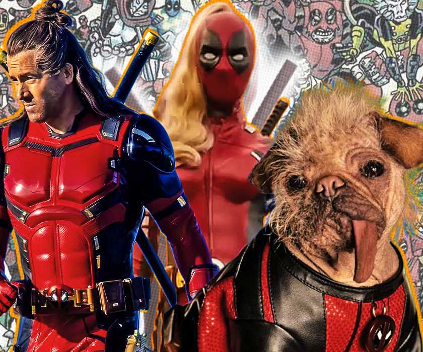 Different Deadools Cowboypool Channels Clint Eastwood in Deadpool & Wolverine Concept Art