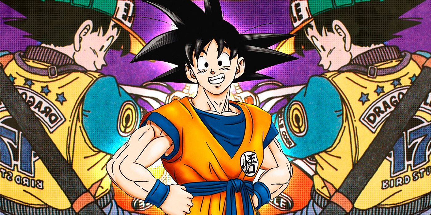 New Dragon Ball Anniversary Art Gives Goku, Gohan & More Delinquent ...