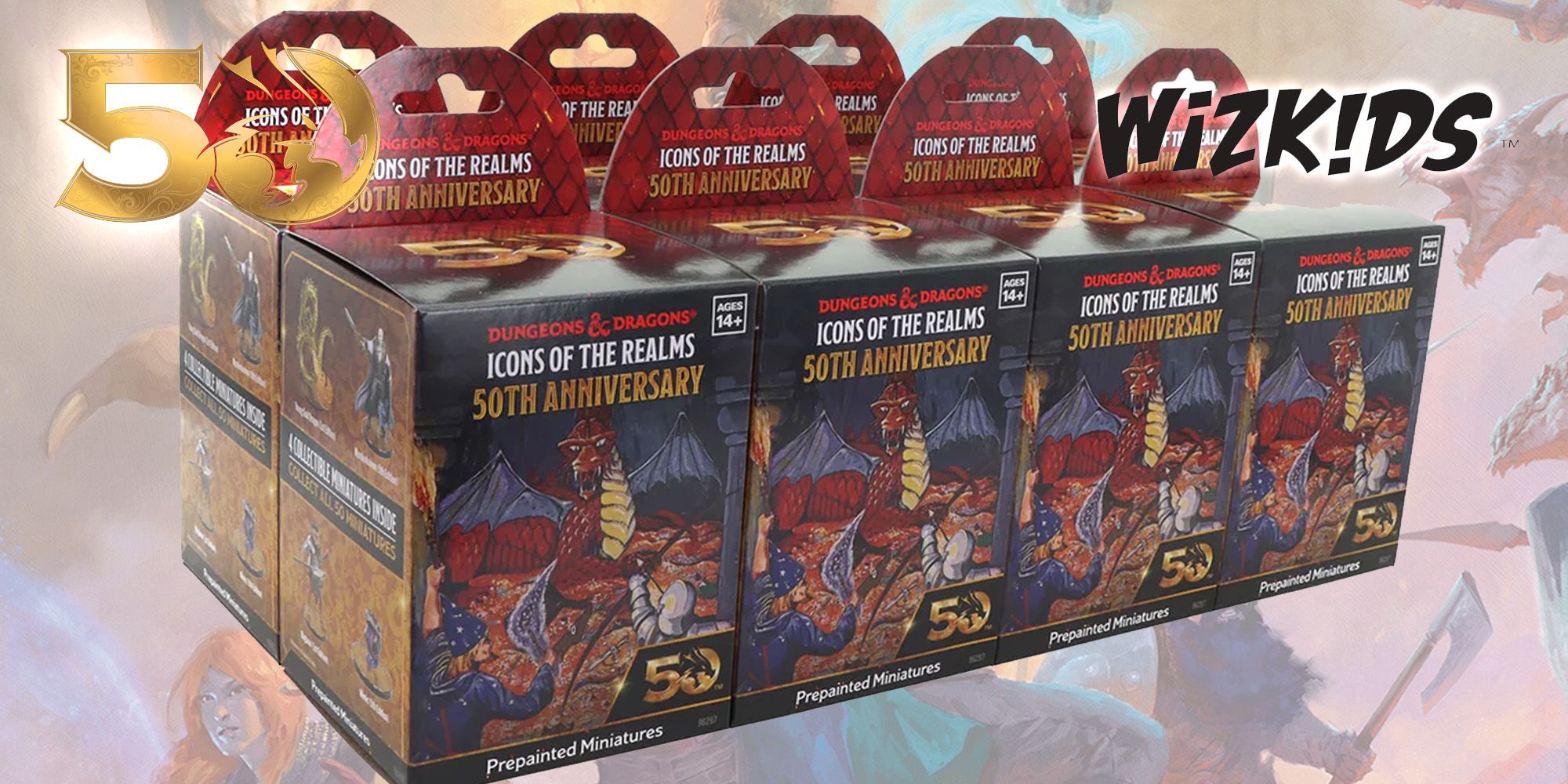 WizKids! D&D 50th Anniversary Icons of the Realms Collection