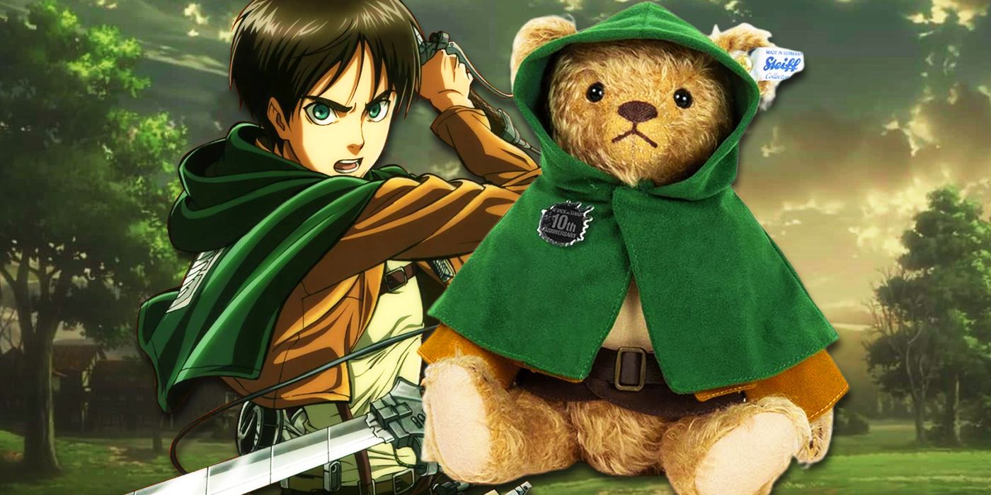 World's First Teddy Bear Company Turns Attack on Titan's Eren