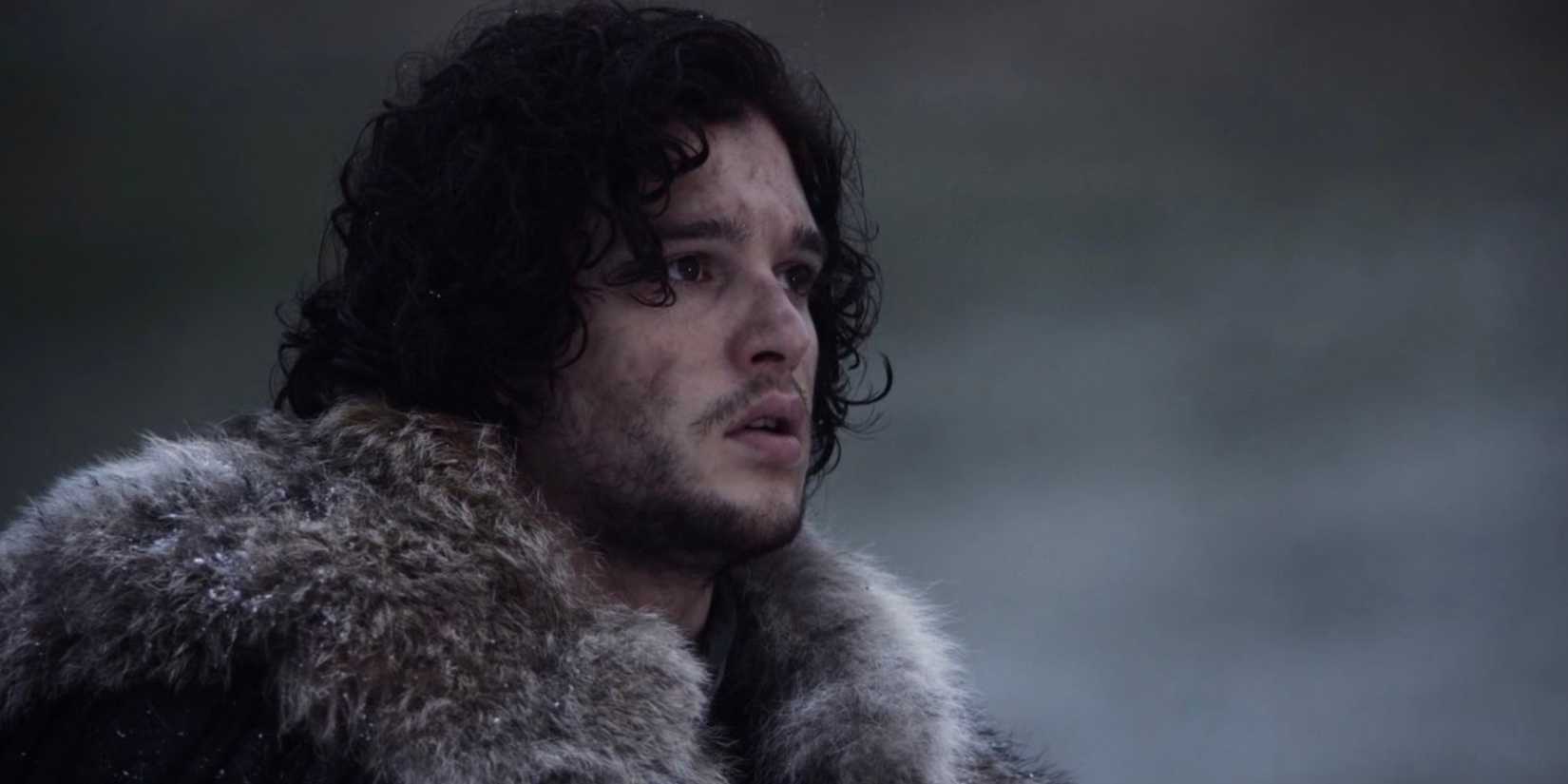 Kit Harington as Jon Snow on Game of Thrones