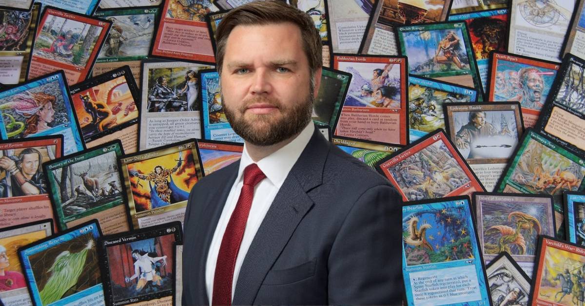 VP Nominee J.D. Vance Explains Why He Stopped Playing Magic the Gathering VP Nominee J.D. Vance Explains Why He Stopped Playing Magic the Gathering