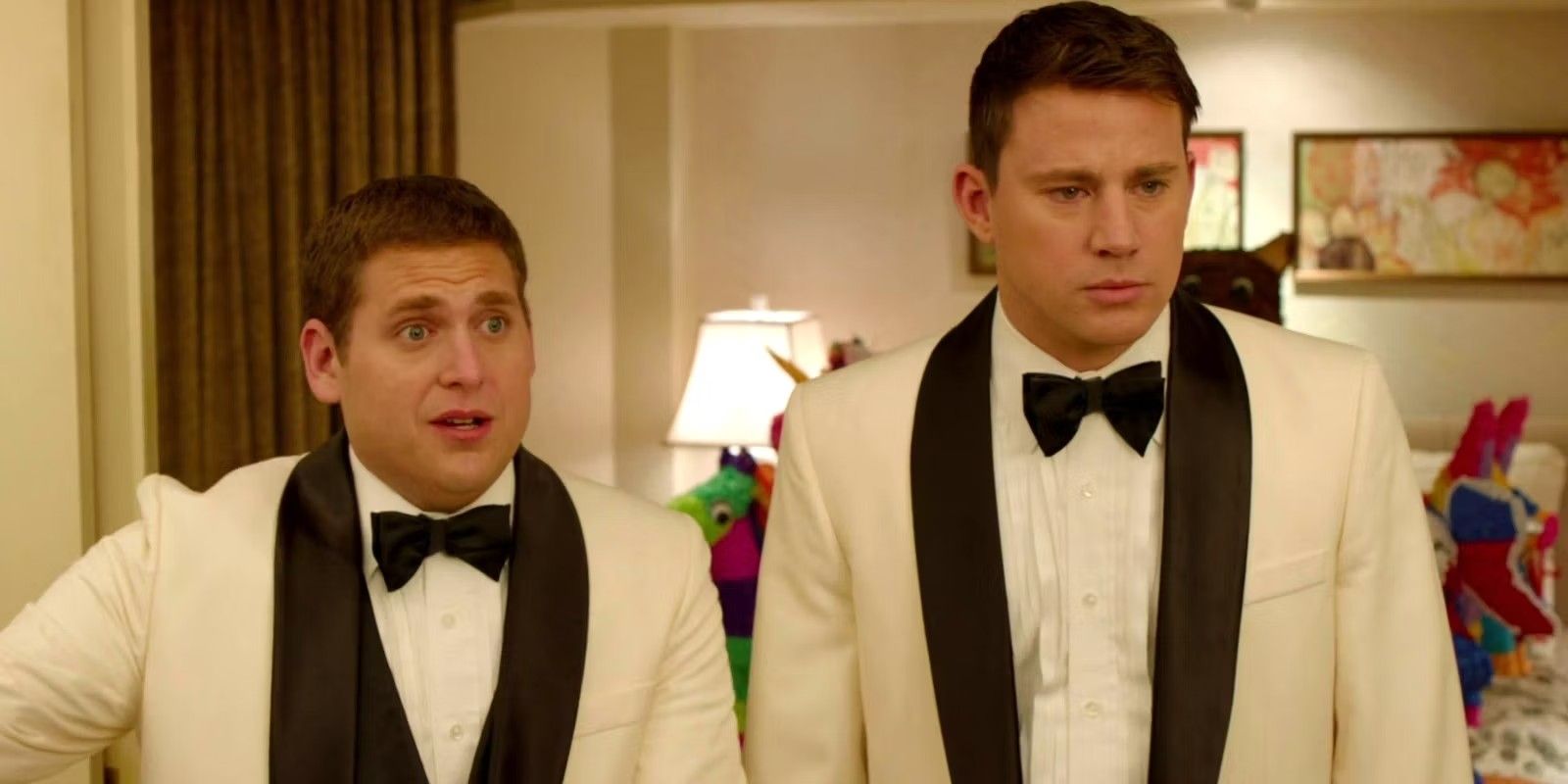 22 Jump Street: Jonah Hill y Channing Tatum en Trip, image size:1600x800