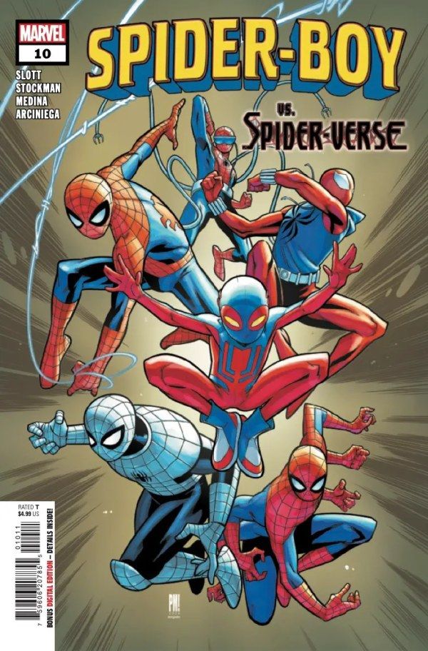 Capa do Spider-Boy #10.