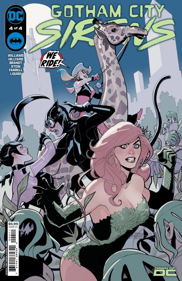 Cover of Gotham City Sirens #4.