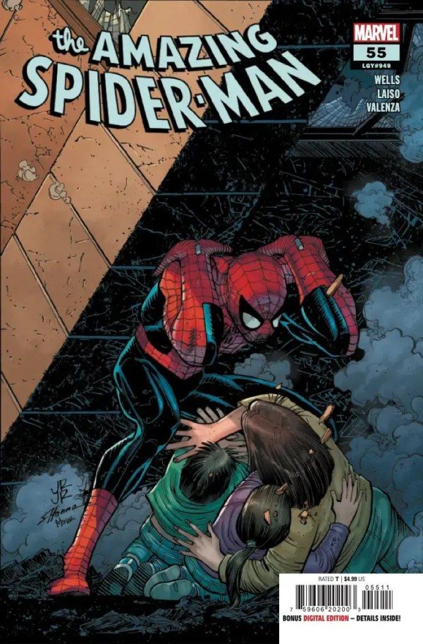 Cover of Amazing Spider-Man #55.