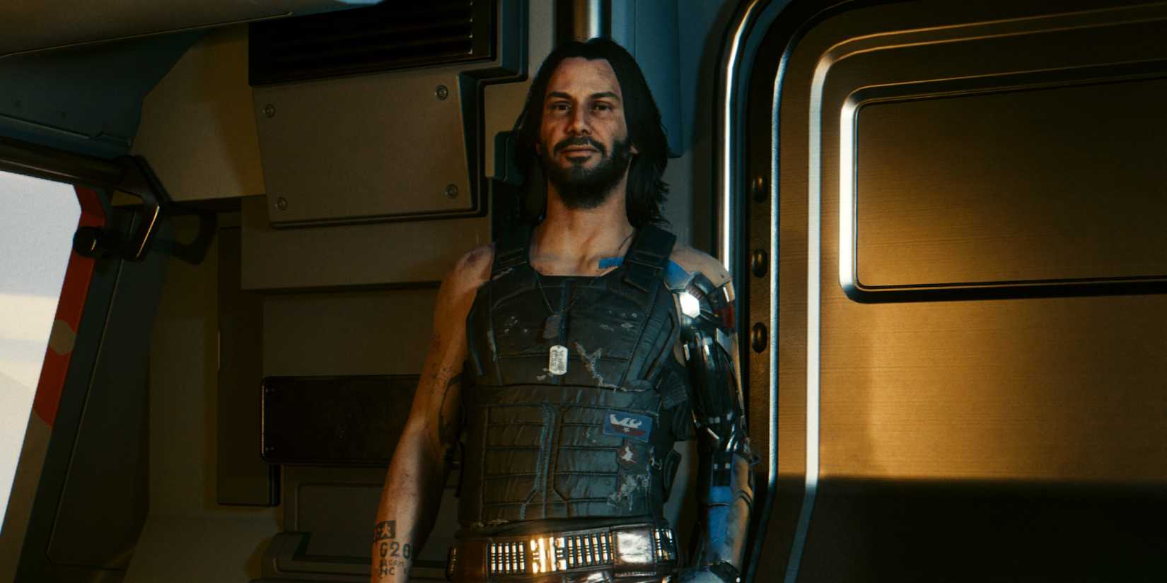 Keanu Reeves as Johnny Silverhand in Cyberpunk 2077 DLC Phantom Liberty 