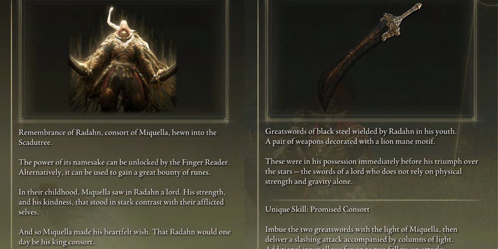 Radahn's Greatsword and Miquell's Lore in the Shadow of the Erdtree DLC