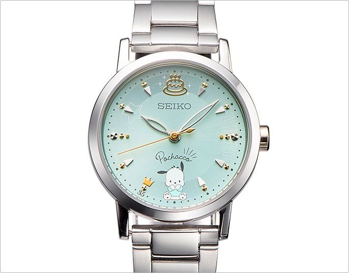 てー POCHACCO 35th Anniversary Watch てー POCHACCO 35th Anniversary Watch Hello Kitty's Sanrio