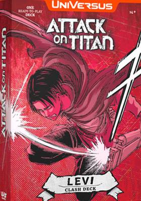 UniVersus Levi Clash Deck from Attack On Titan Battle for Humanity