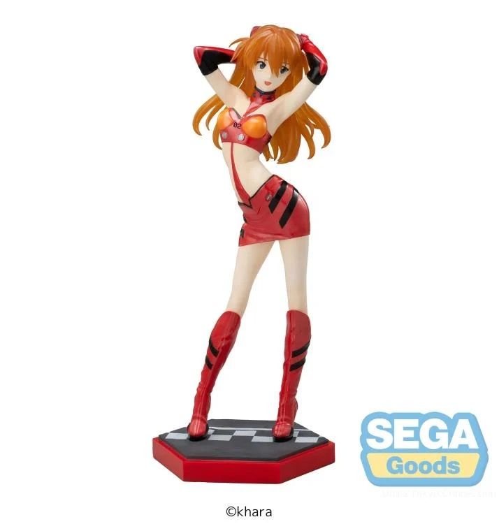 ⭐︎aSuKa⭐︎ Evangelion's Asuka Becomes 'Pit Walk' Model in New Sega Release
