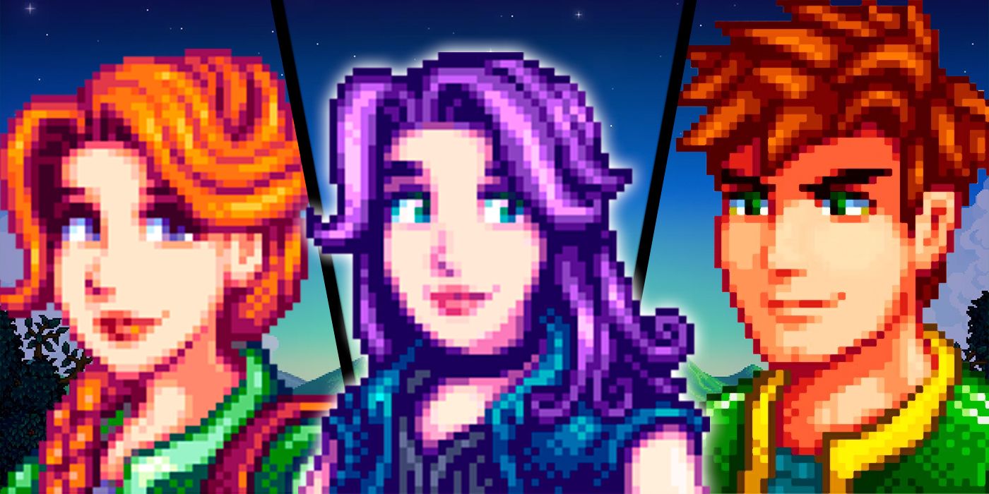 Stardew Valley' Abigail, Alex and Leah