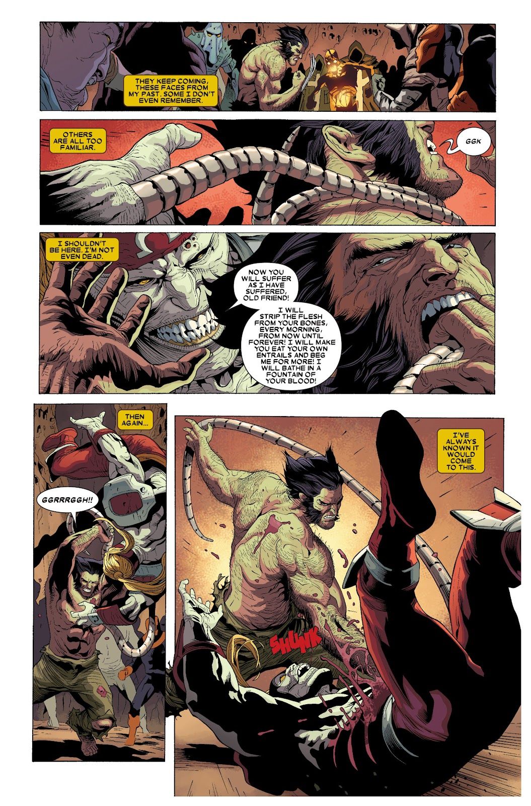 Greatest Wolverine Stories Ever Told #40-36