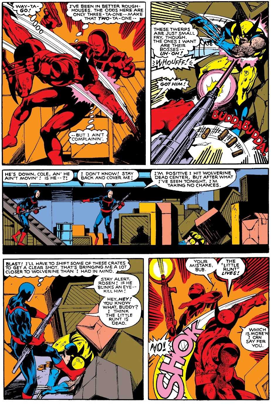 Wolverine Red Guard Greatest Wolverine Stories Ever Told #6-4
