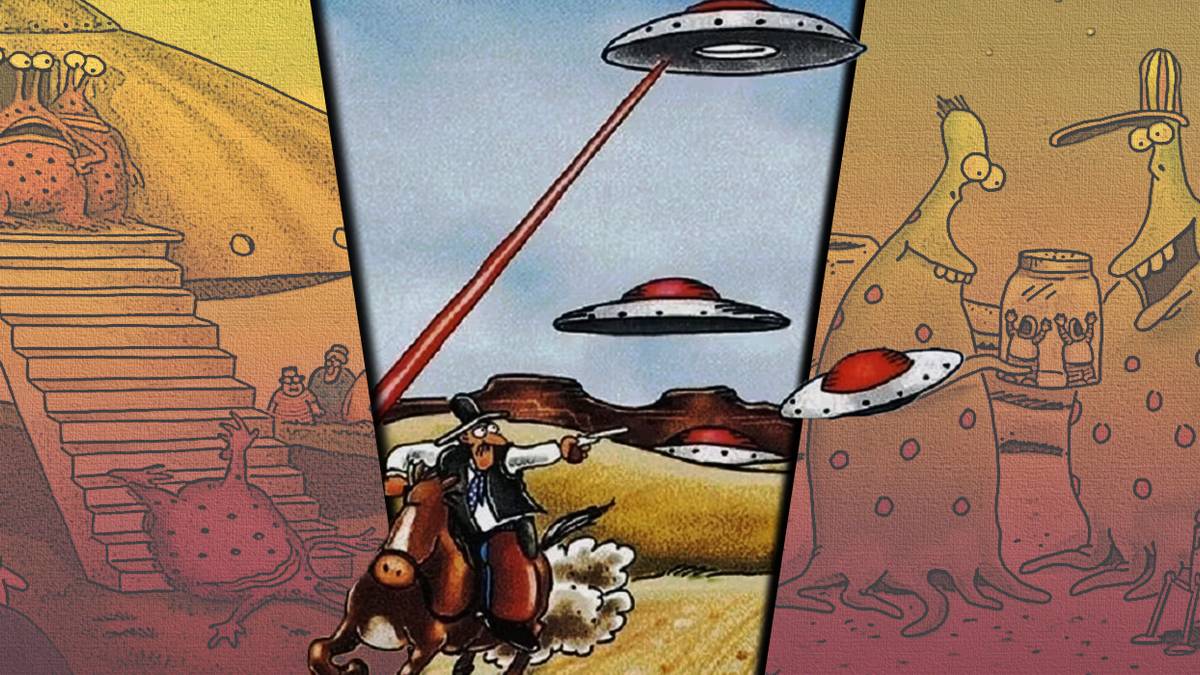 20 Best Far Side Comics Featuring Aliens