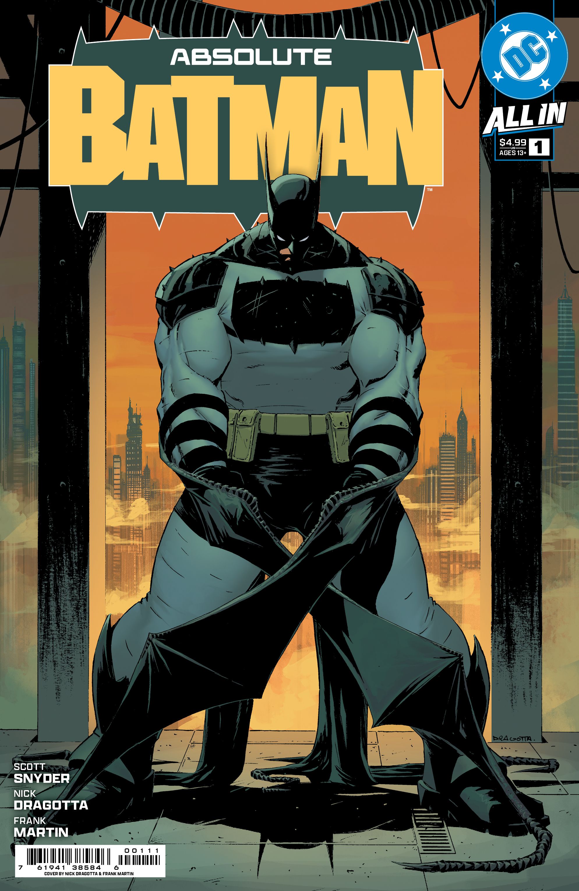 Scott Snyder & Nick Dragotta Discuss DC All-In and Absolute Batman