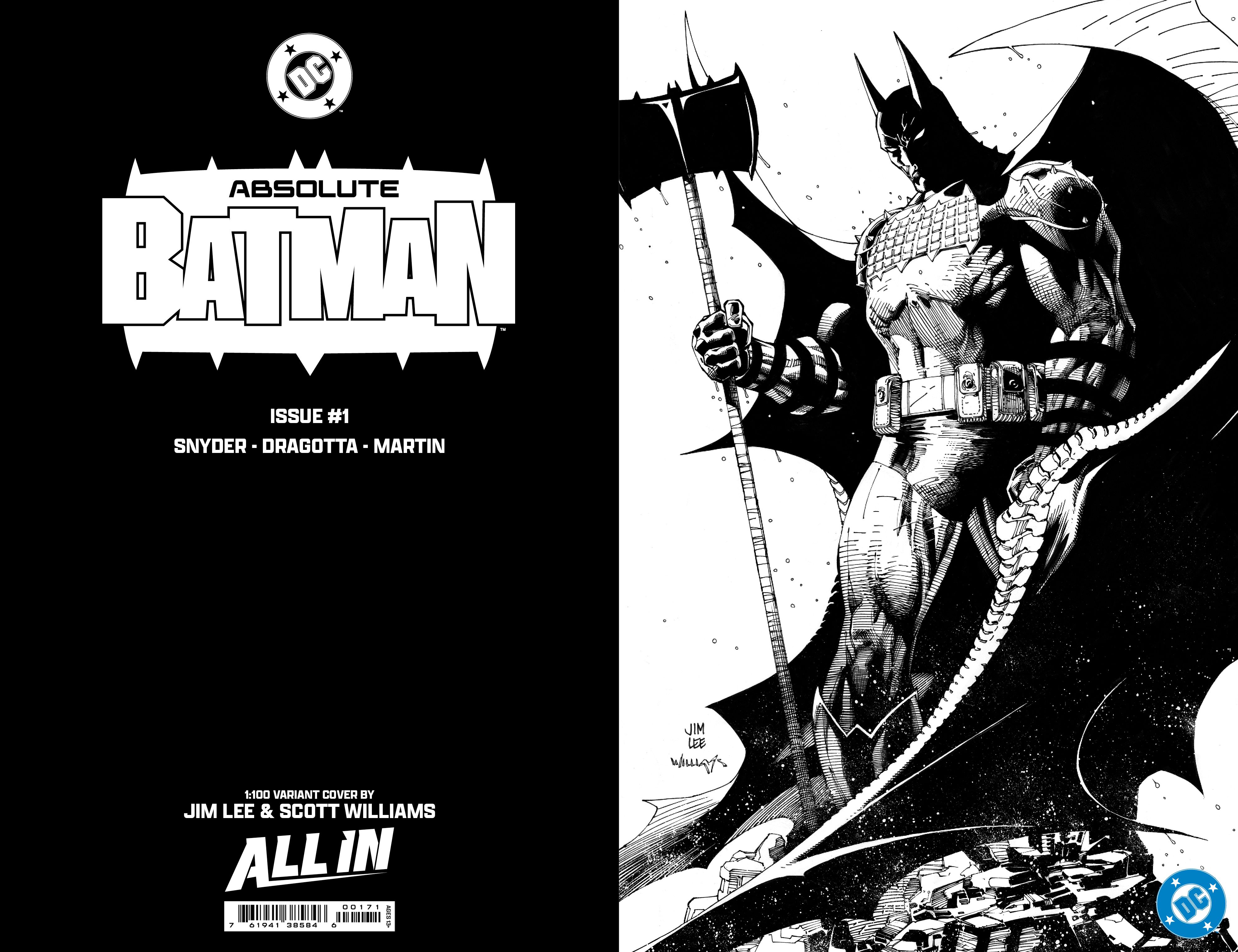 Scott Snyder & Nick Dragotta Discuss DC All-In and Absolute Batman