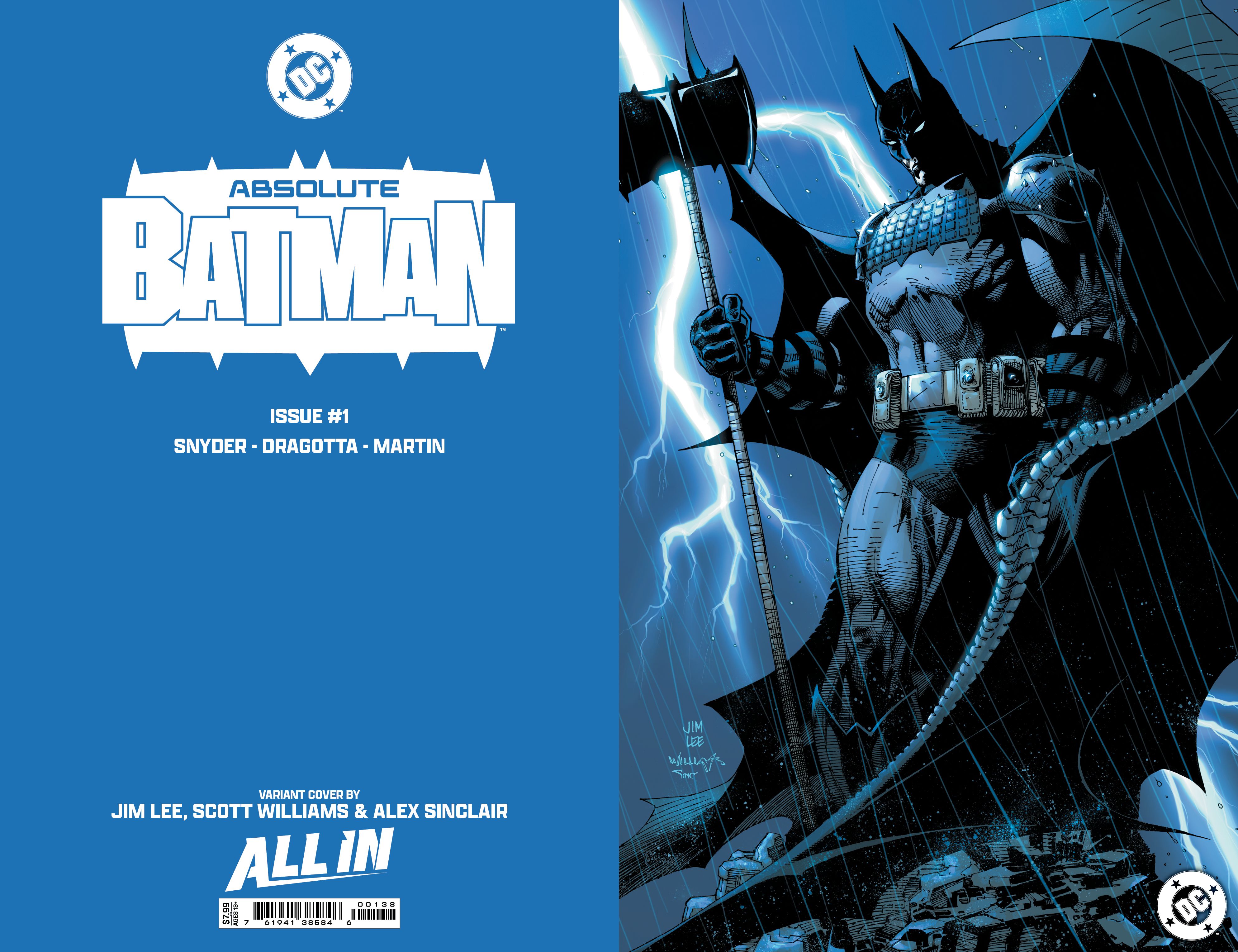 Scott Snyder & Nick Dragotta Discuss DC All-In and Absolute Batman