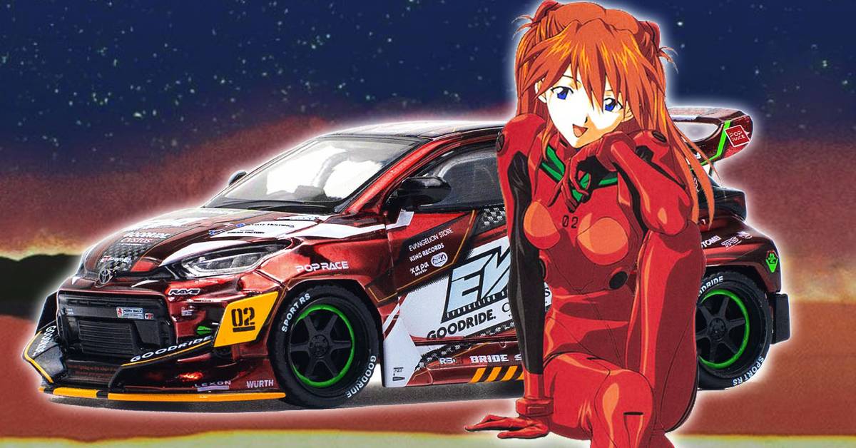 Evangelion Syncs Up With Toyota for New Diecast Model Car Release