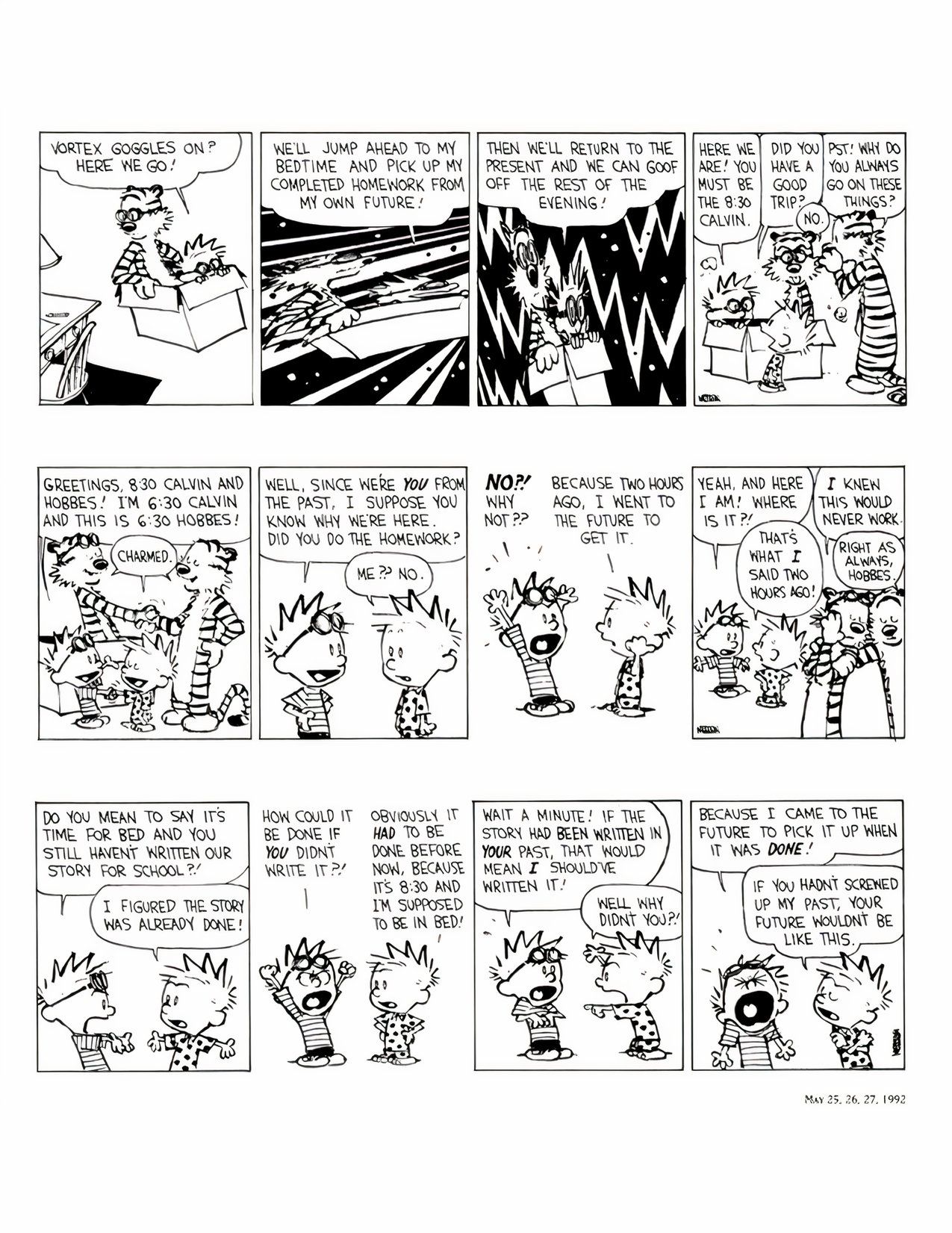 Los 10 arcos argumentales más divertidos de Calvin y Hobbes, clasificados