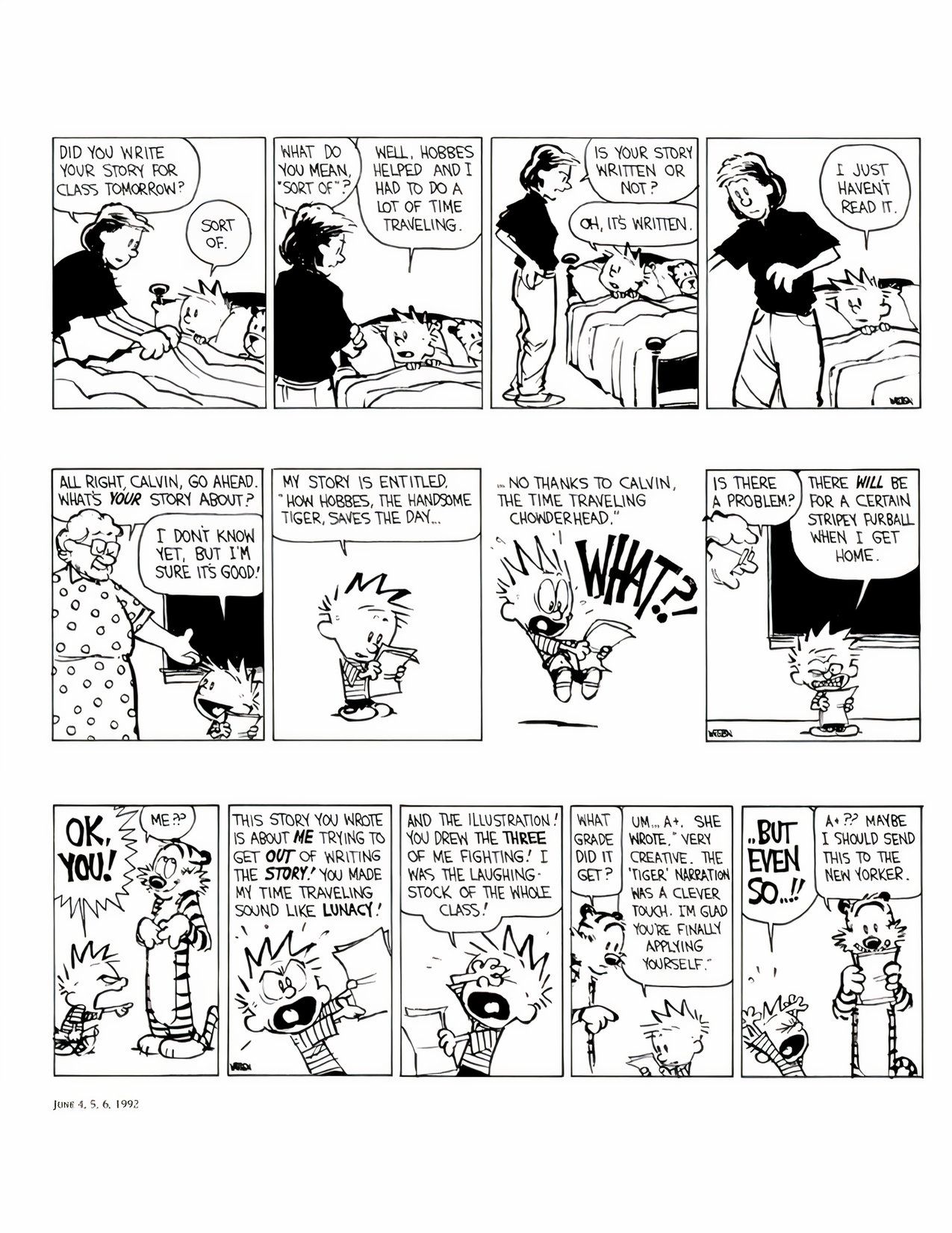 Los 10 arcos argumentales más divertidos de Calvin y Hobbes, clasificados