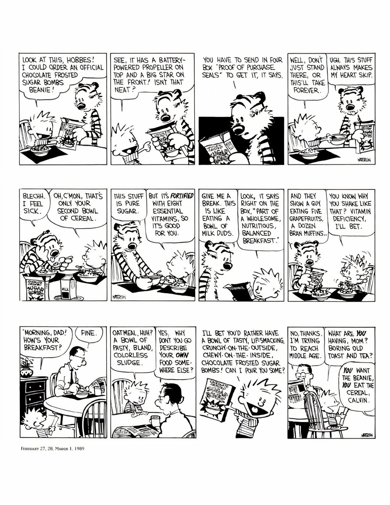 Los 10 arcos argumentales más divertidos de Calvin y Hobbes, clasificados