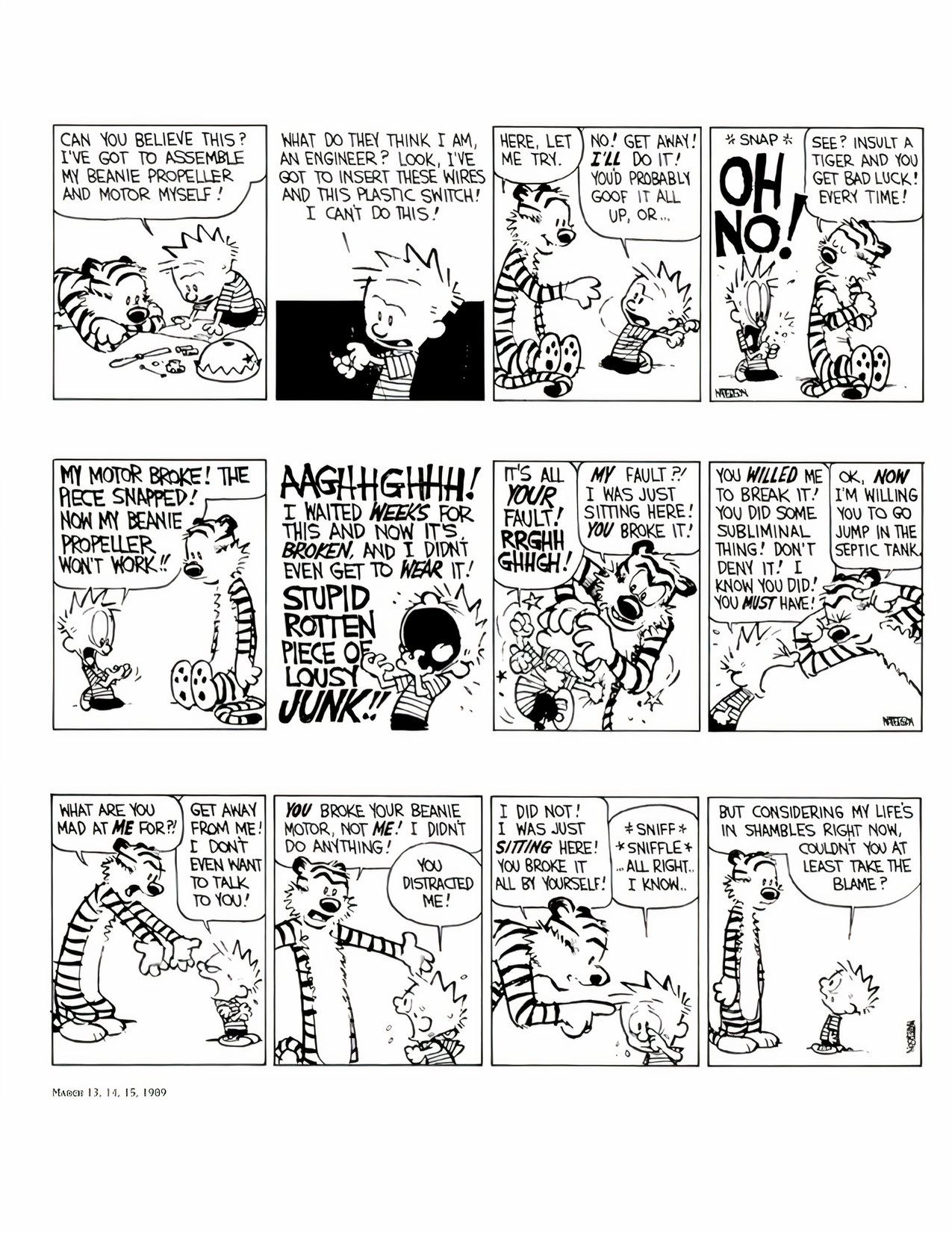 Los 10 arcos argumentales más divertidos de Calvin y Hobbes, clasificados