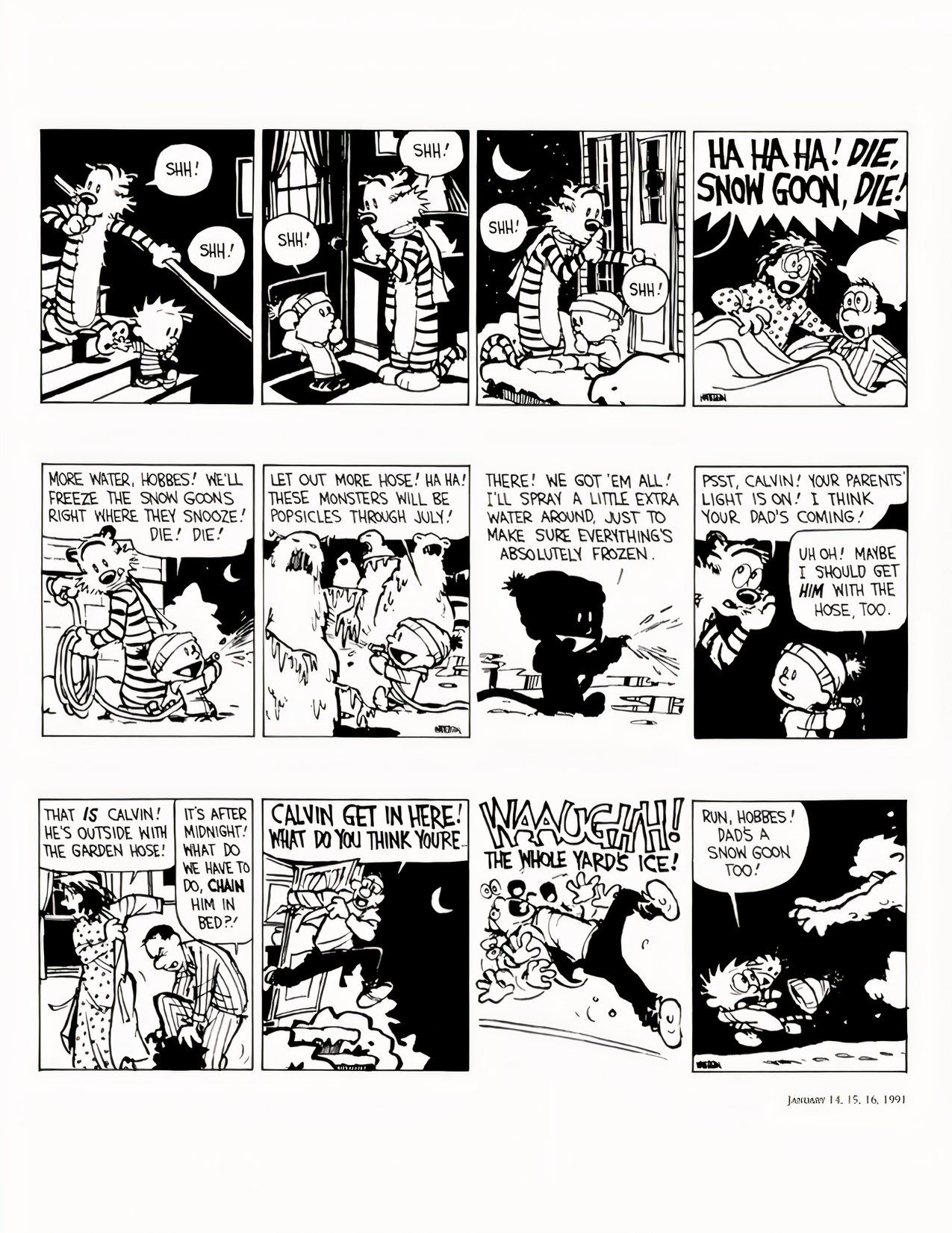 Los 10 arcos argumentales más divertidos de Calvin y Hobbes, clasificados