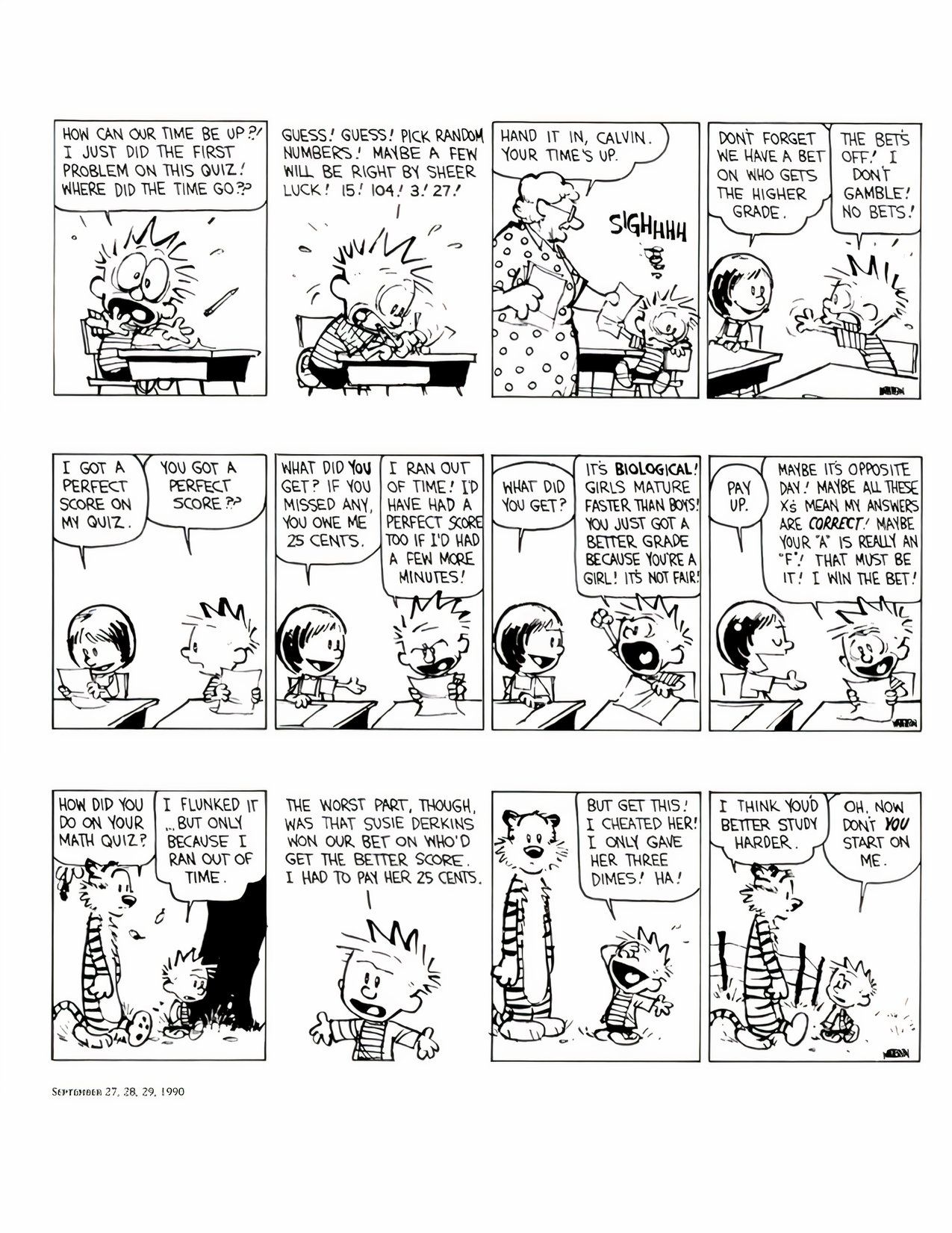 Los 10 arcos argumentales más divertidos de Calvin y Hobbes, clasificados