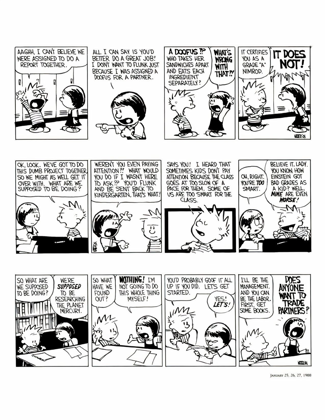 Los 10 arcos argumentales más divertidos de Calvin y Hobbes, clasificados