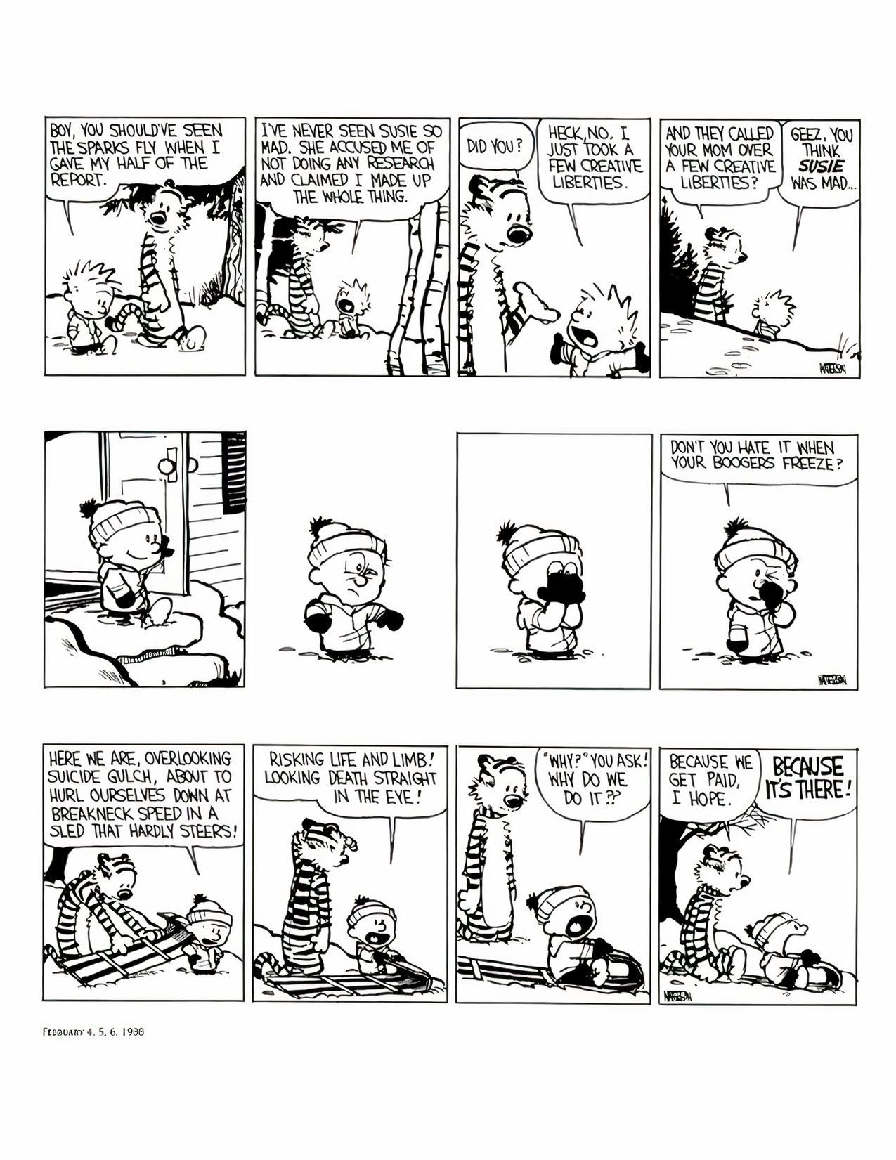 Los 10 arcos argumentales más divertidos de Calvin y Hobbes, clasificados