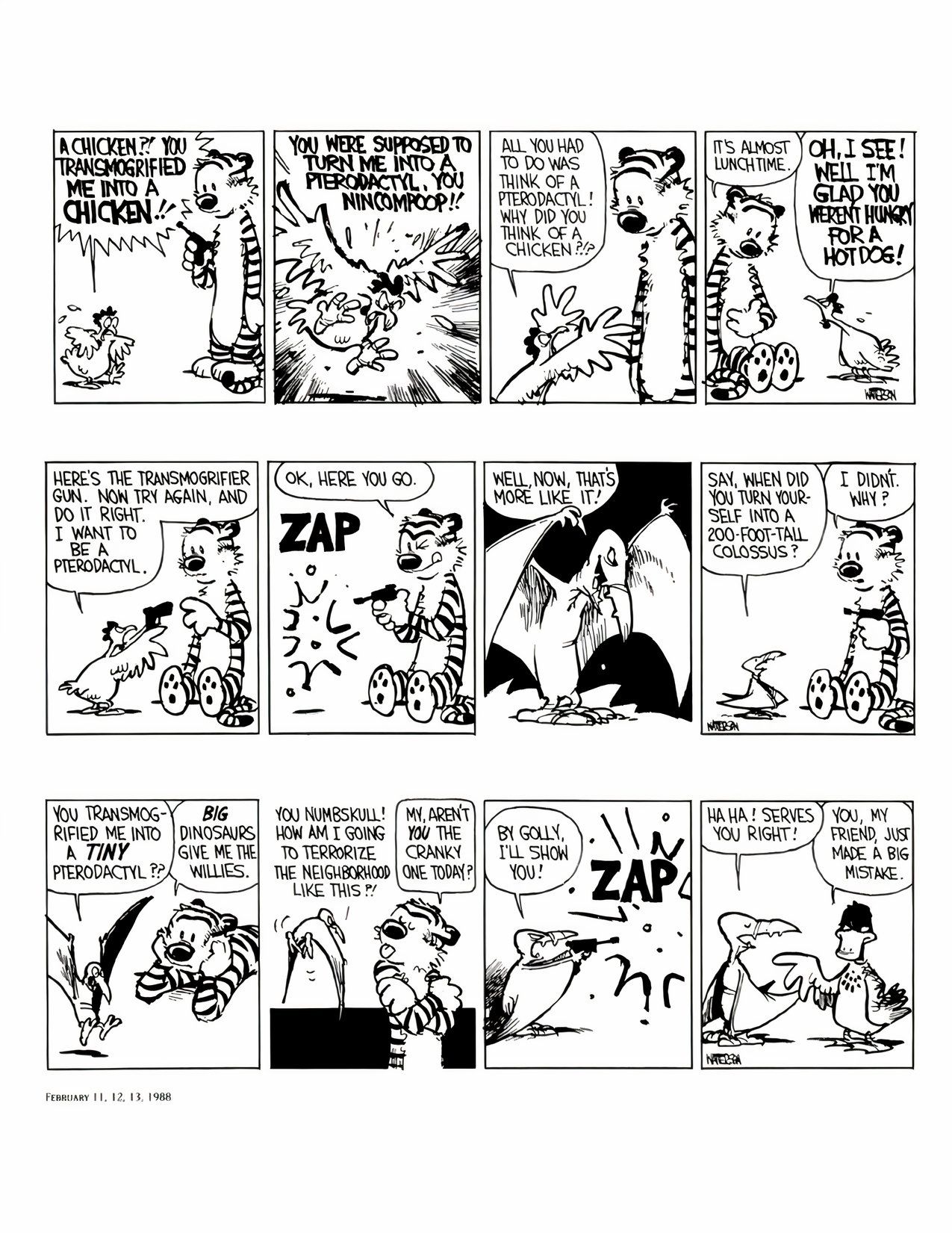 Los 10 arcos argumentales más divertidos de Calvin y Hobbes, clasificados