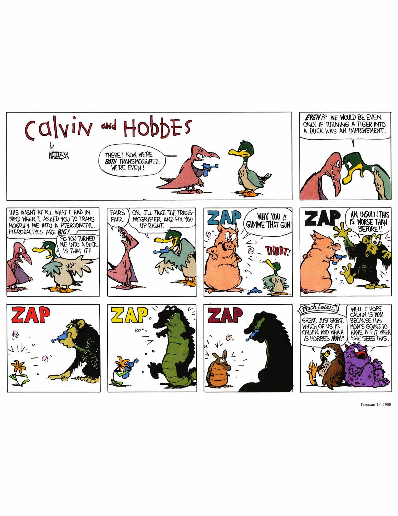 Los 10 arcos argumentales más divertidos de Calvin y Hobbes, clasificados