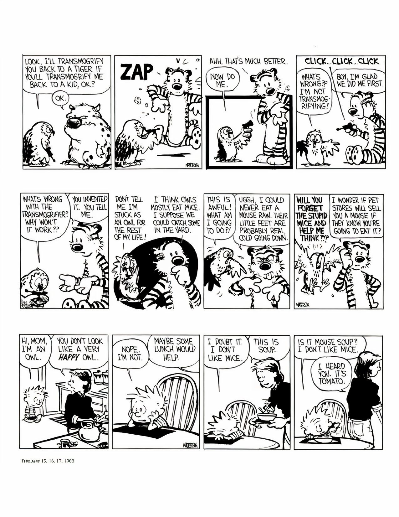 Los 10 arcos argumentales más divertidos de Calvin y Hobbes, clasificados