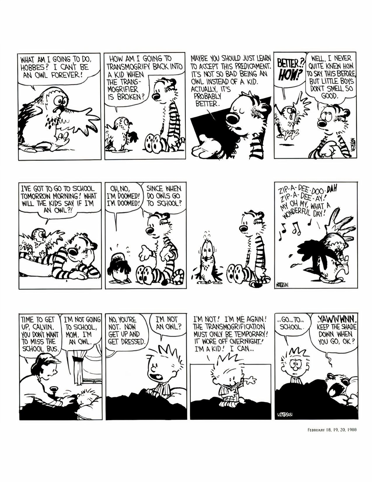 Los 10 arcos argumentales más divertidos de Calvin y Hobbes, clasificados