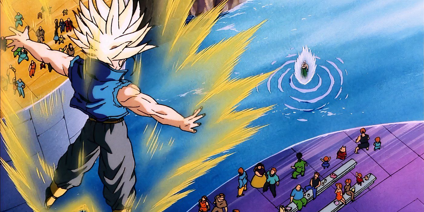 Every Time Future Trunks Fought With His Sword in Dragon Ball (In ...