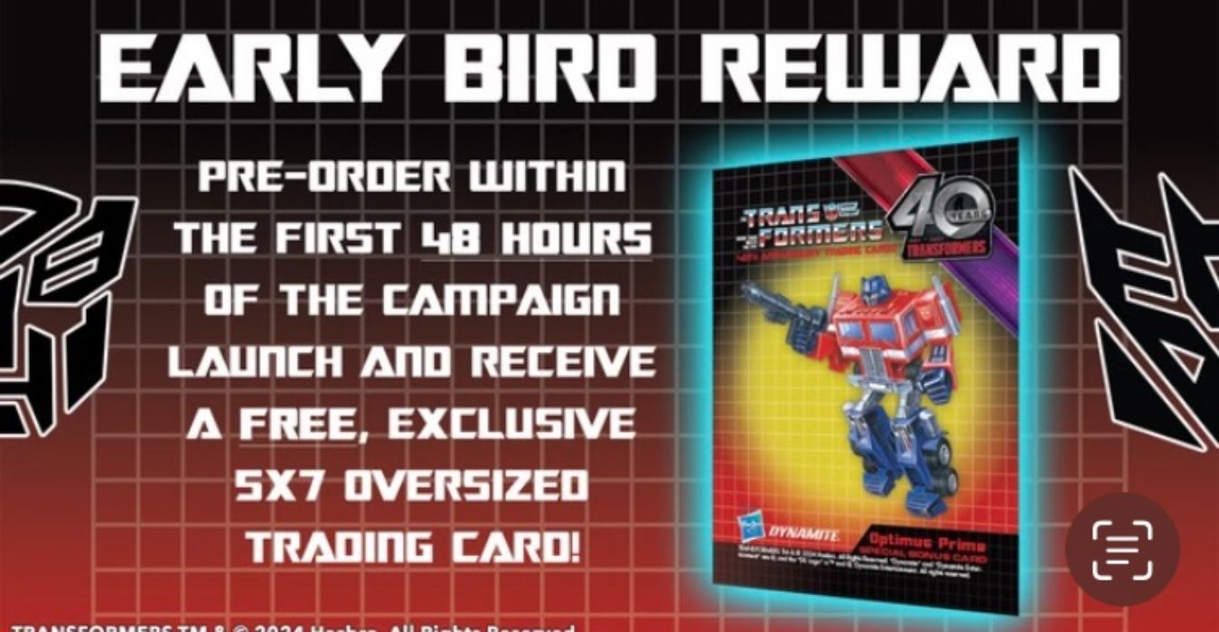 Transformers Gets 40th Anniversary Trading Card Collectibles