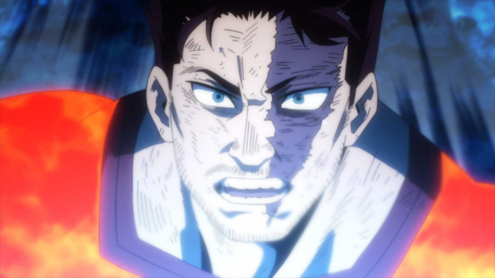 Endeavour regarde devant lui avec horreur dans MHA