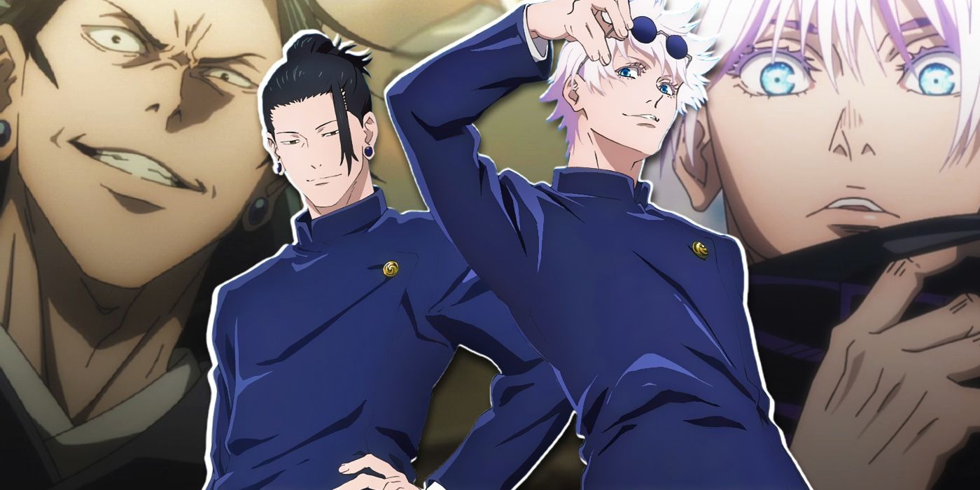 Satoru Gojo and Suguru Geto in the Jujutsu Kaisen Season 2 anime
