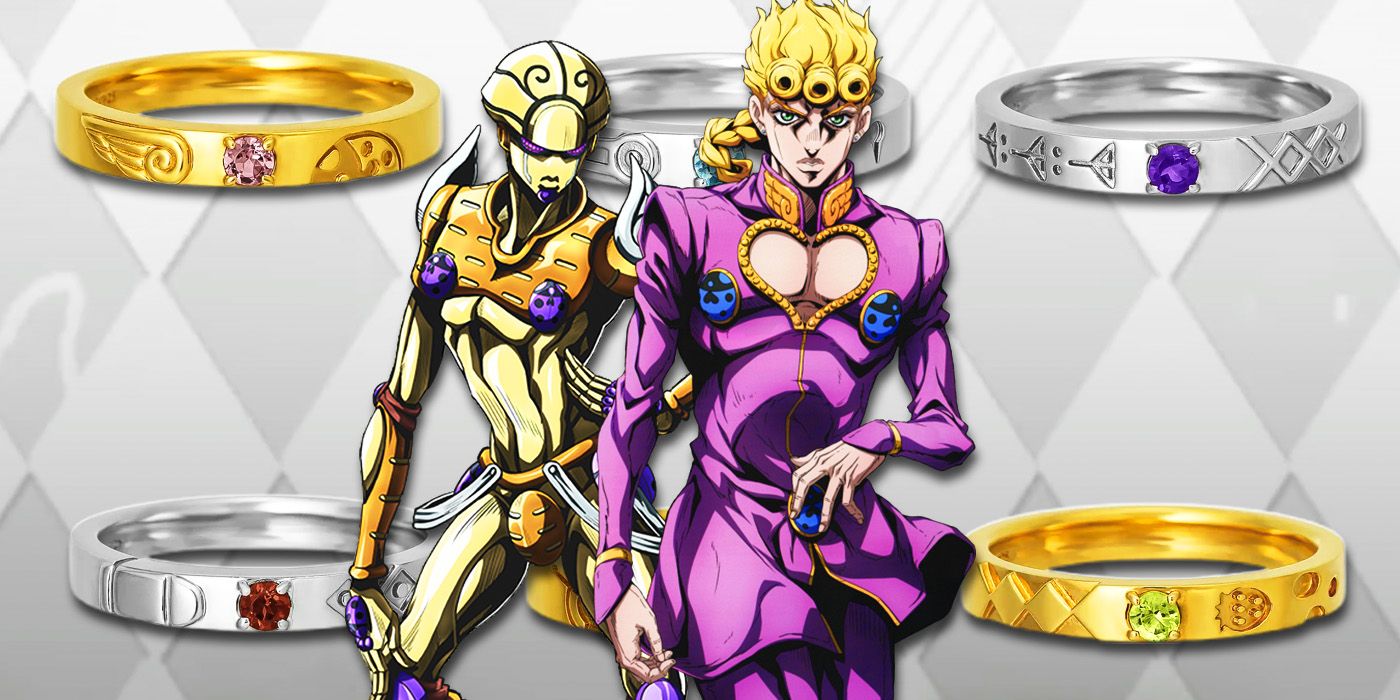 A new take-up ring collection appears in the anime “JoJo’s Bizarre Adventure Golden Wind”