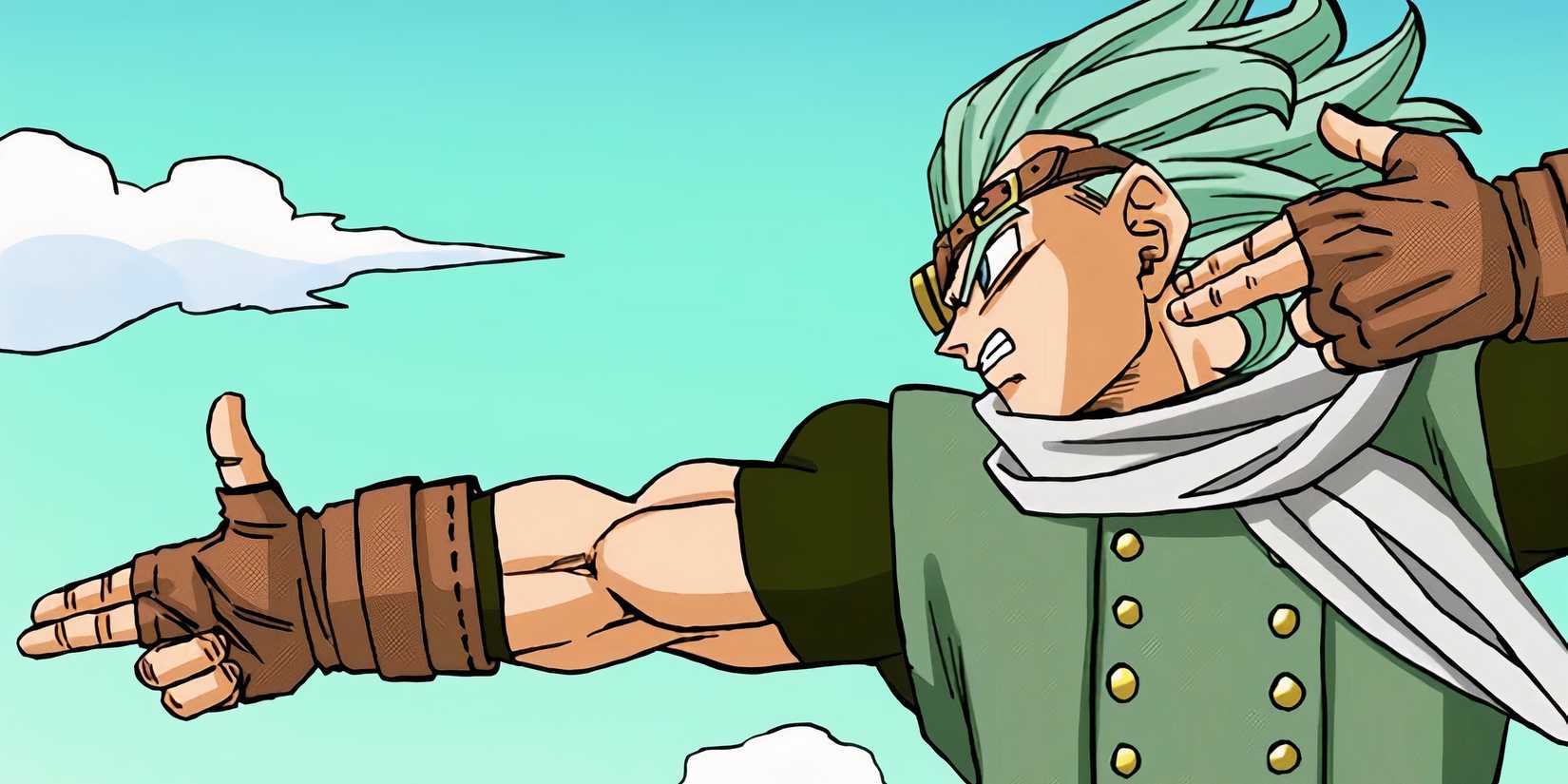 Granolah aims a sniper shot in Dragon Ball Super manga.