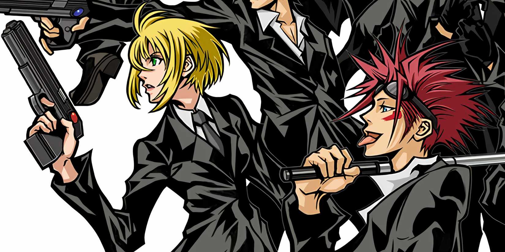 Gun (Female) and Reno from Before Crisis: Final Fantasy VII