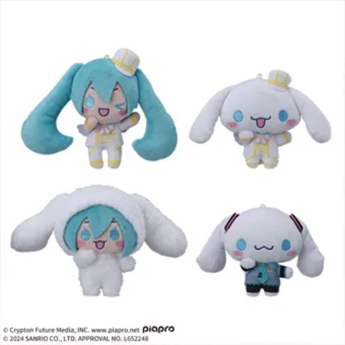 New Cinnamoroll x Hatsune Miku Collab Mixes Hello Kitty's