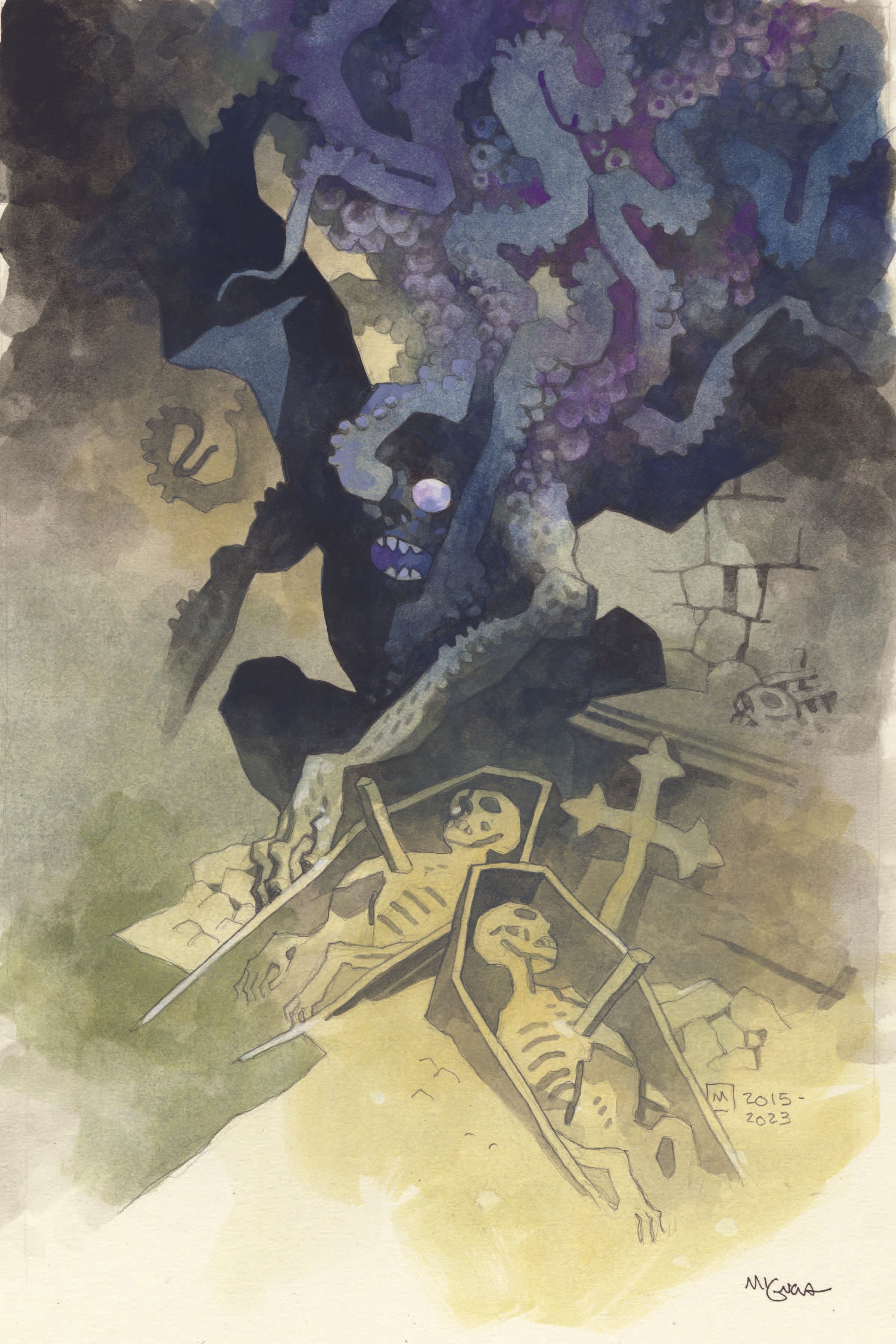 EXCLUSIVE: First Look at Hellboy Creator Mike Mignola's Art Book