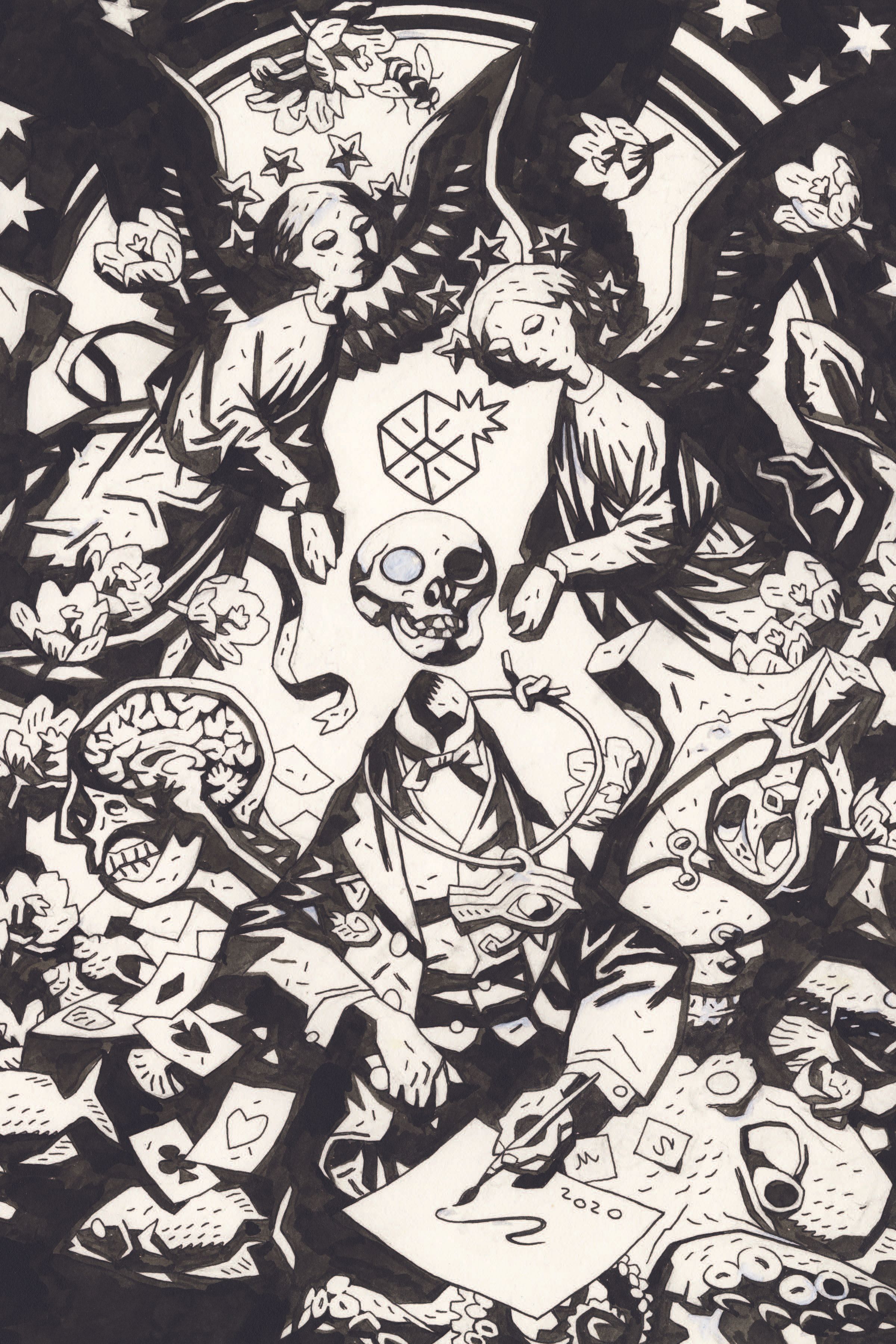 EXCLUSIVE: First Look at Hellboy Creator Mike Mignola's Art Book