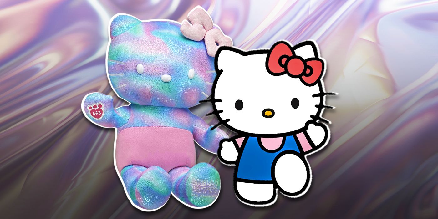 Sanrio Releases Hello Kitty 50th Anniversary Plushie With Pastel