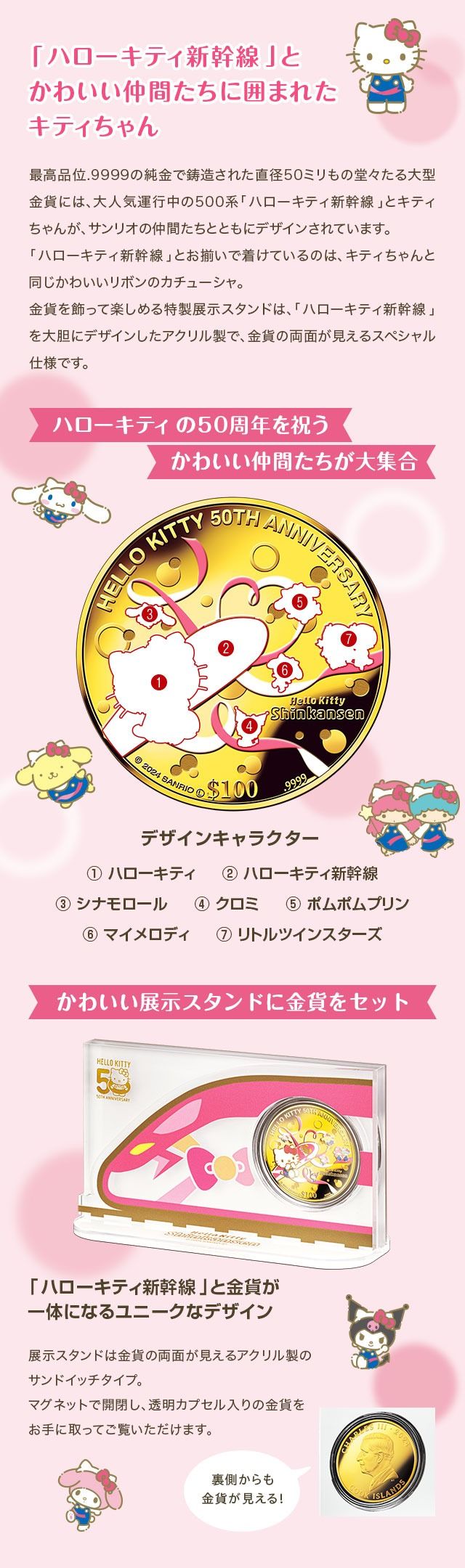 Sanrio's Hello Kitty 50th Anniversary Collector's Coin Releases