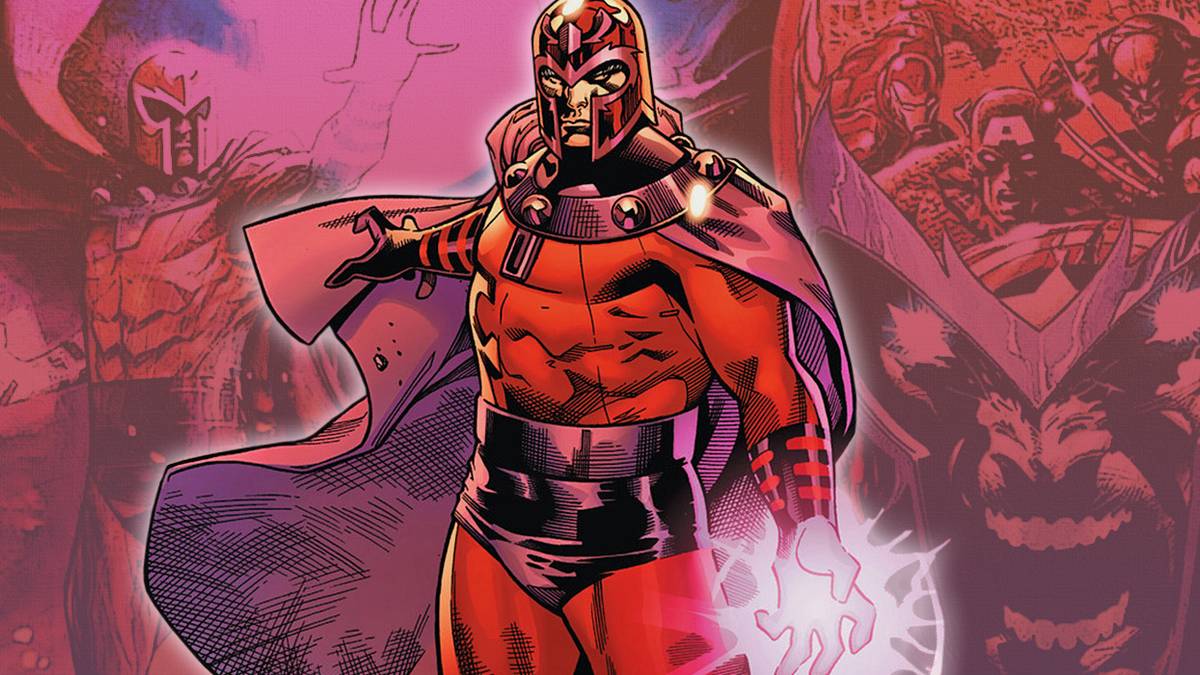 Magneto summons his power of magnetism.