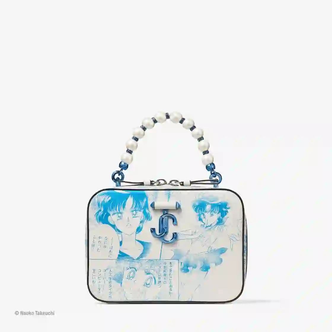 セーラームーン　JIMMY CHOO マーキュリー・アヴェニューバニティバッグ Sailor Moon & Jimmy Choo Partner on Manga Creator