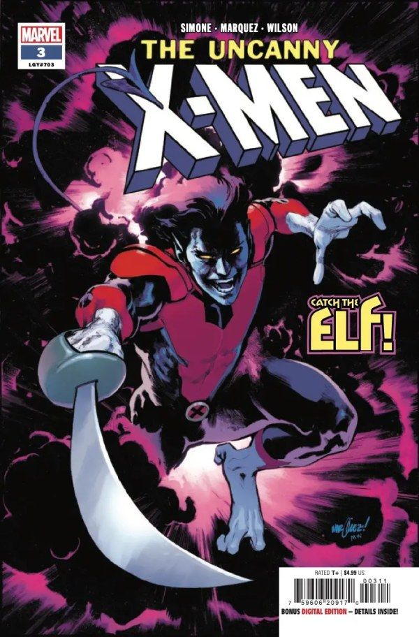 Capa de Uncanny X-Men #3.